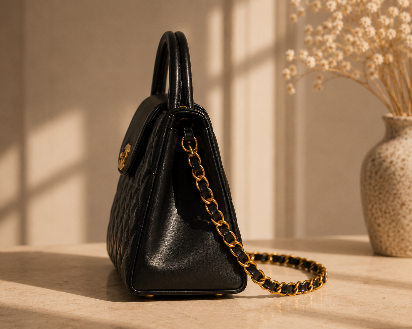 Chanel Kapitone Mini Kadın Çantası Siyah
